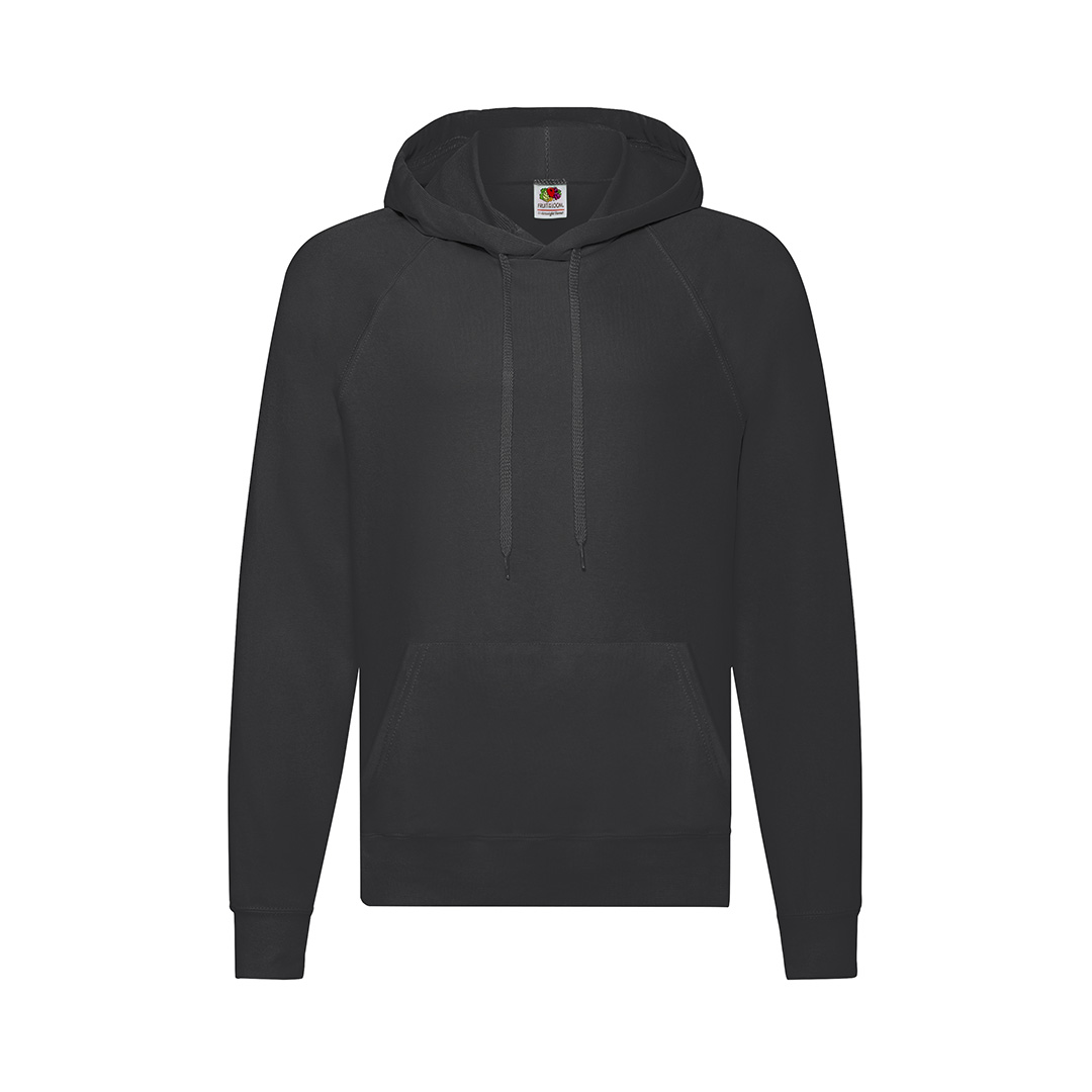 Bluza dla dorosłych Lekka bluza z kapturem S P182470T czarny Bluza dla dorosłych Lekka bluza z kapturem S P182470T czarny
