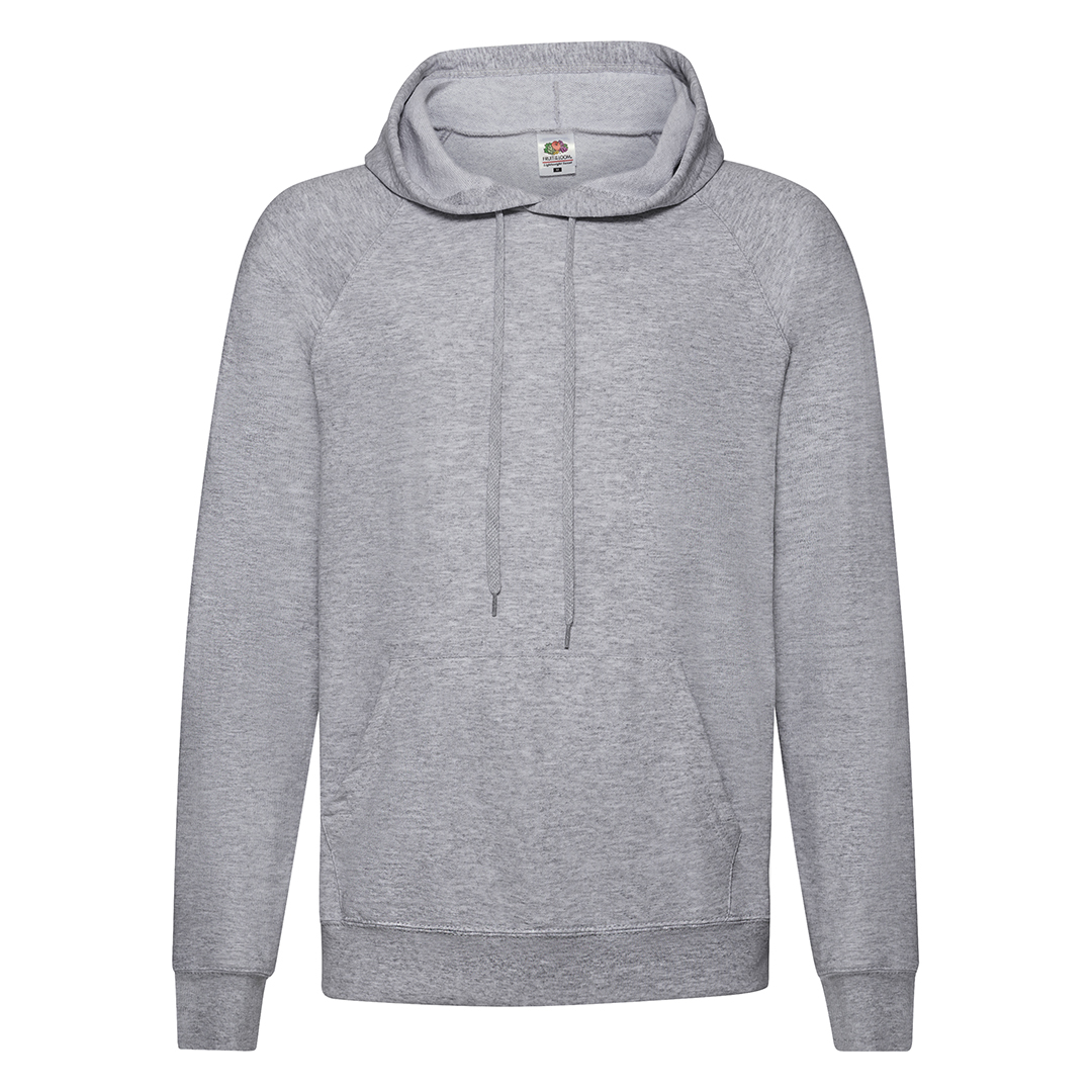 Bluza dla dorosłych Lekka bluza z kapturem S P182470T szary Bluza dla dorosłych Lekka bluza z kapturem S P182470T szary