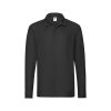 Polo dla dorosłych Polo Premium z długim rękawem P180590T czarny Polo dla dorosłych Polo Premium z długim rękawem P180590T czarny