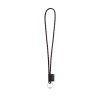 SET Lanyard NAUTIC Long (Ø 5 mm) z kółkiem Ø 32 mm P102103S czarny / czerwony SET Lanyard NAUTIC Long (Ø 5 mm) z kółkiem Ø 32 mm P102103S czarny / czerwony