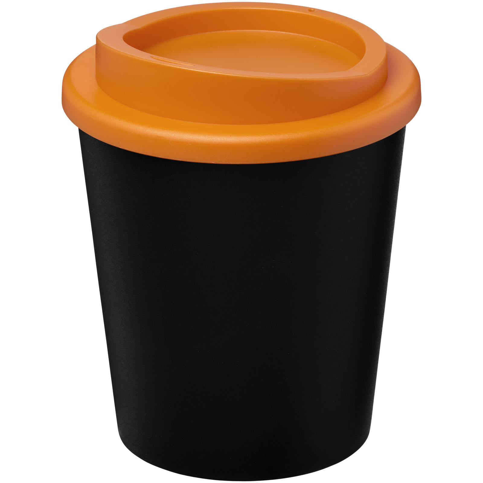 Kubek termiczny Americano® Espresso o pojemności 250 ml P072529C czarny / pomarańczowy