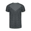 T-shirt dla dorosłych Tingyi P171571T czarny