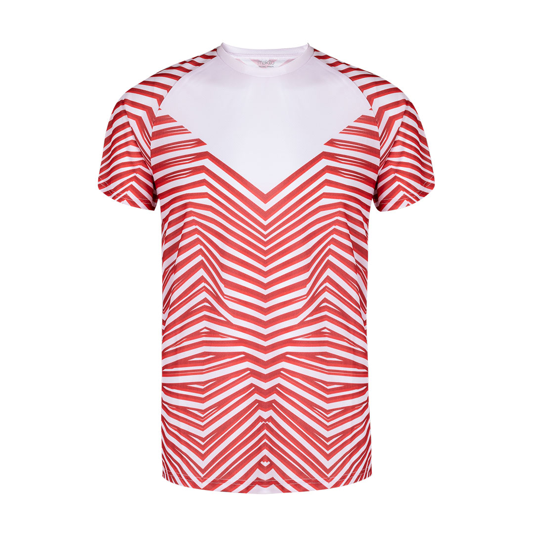 T-shirt dla dorosłych Tingyi P171571T czerwony