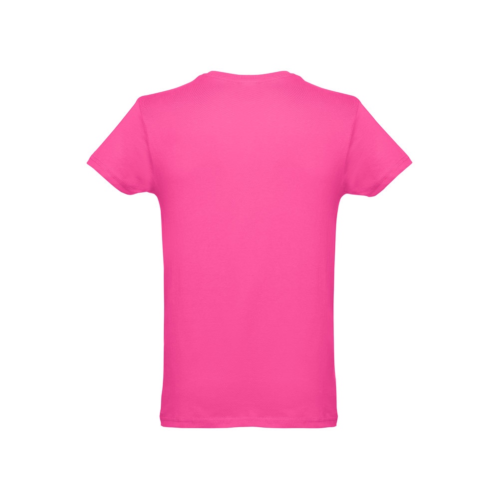 THC LUANDA. T-shirt męski z bawełny rurkowej P032114S różowy