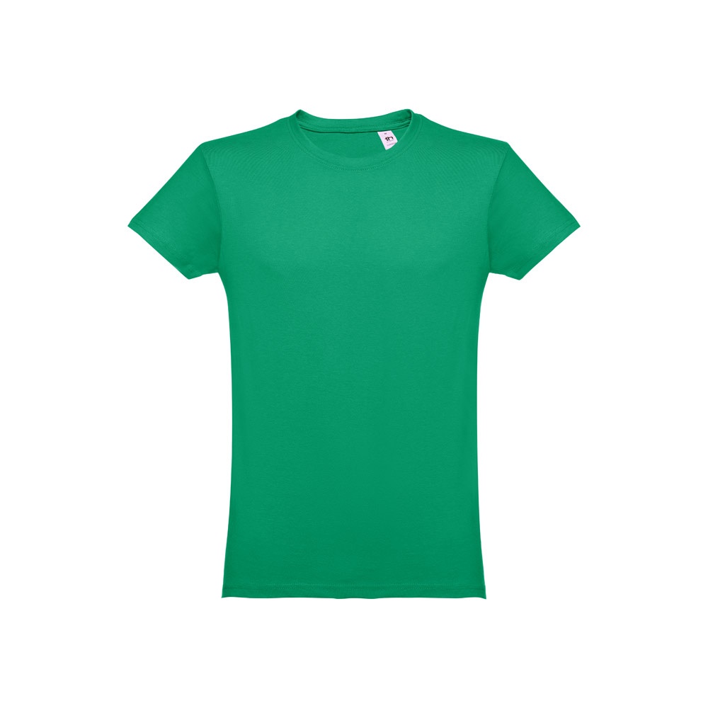 THC LUANDA. T-shirt męski z bawełny rurkowej P032114S zielony
