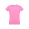 THC LUANDA. T-shirt męski z bawełny rurkowej P032114S jasny różowy