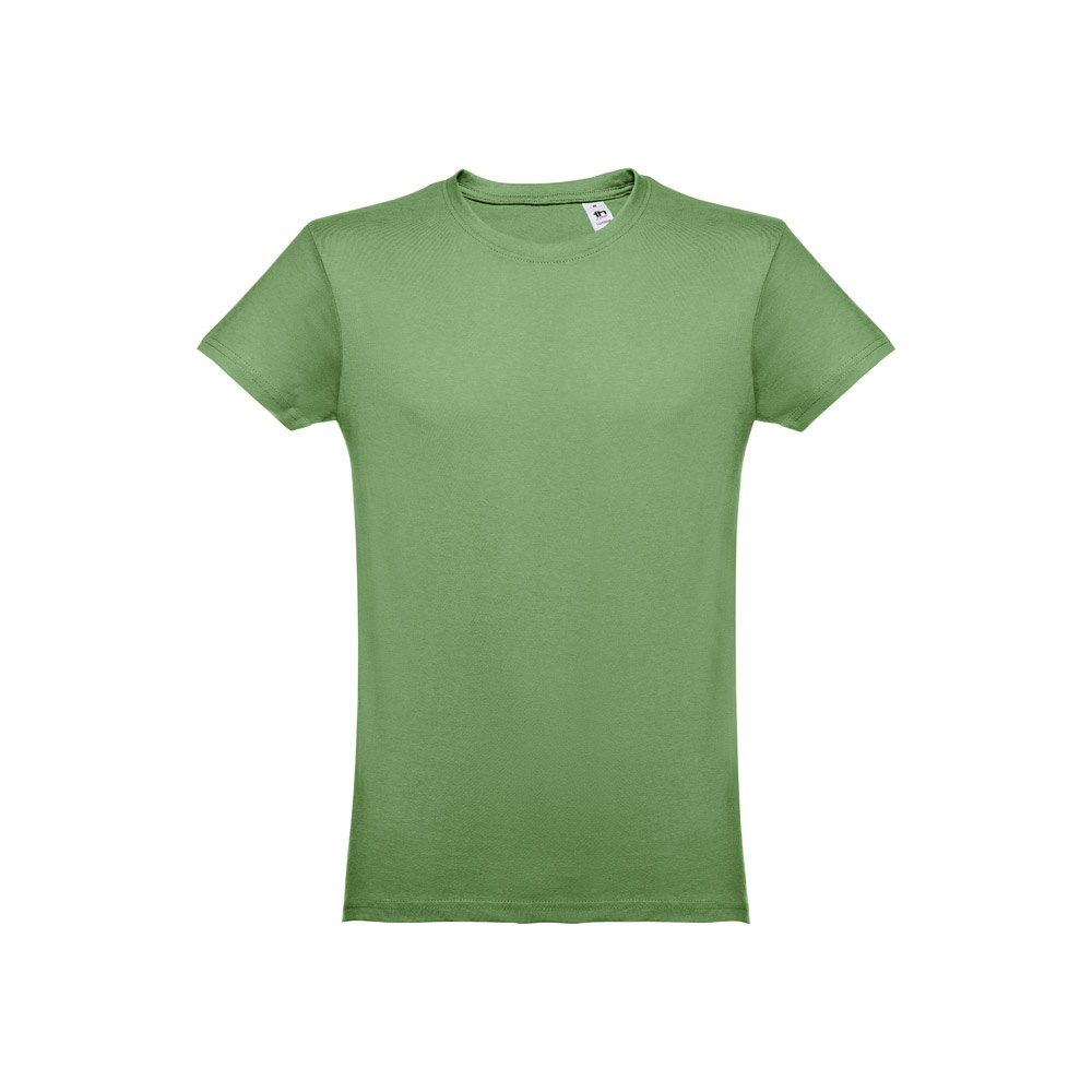 THC LUANDA. T-shirt męski z bawełny rurkowej P032114S zielony jadeit