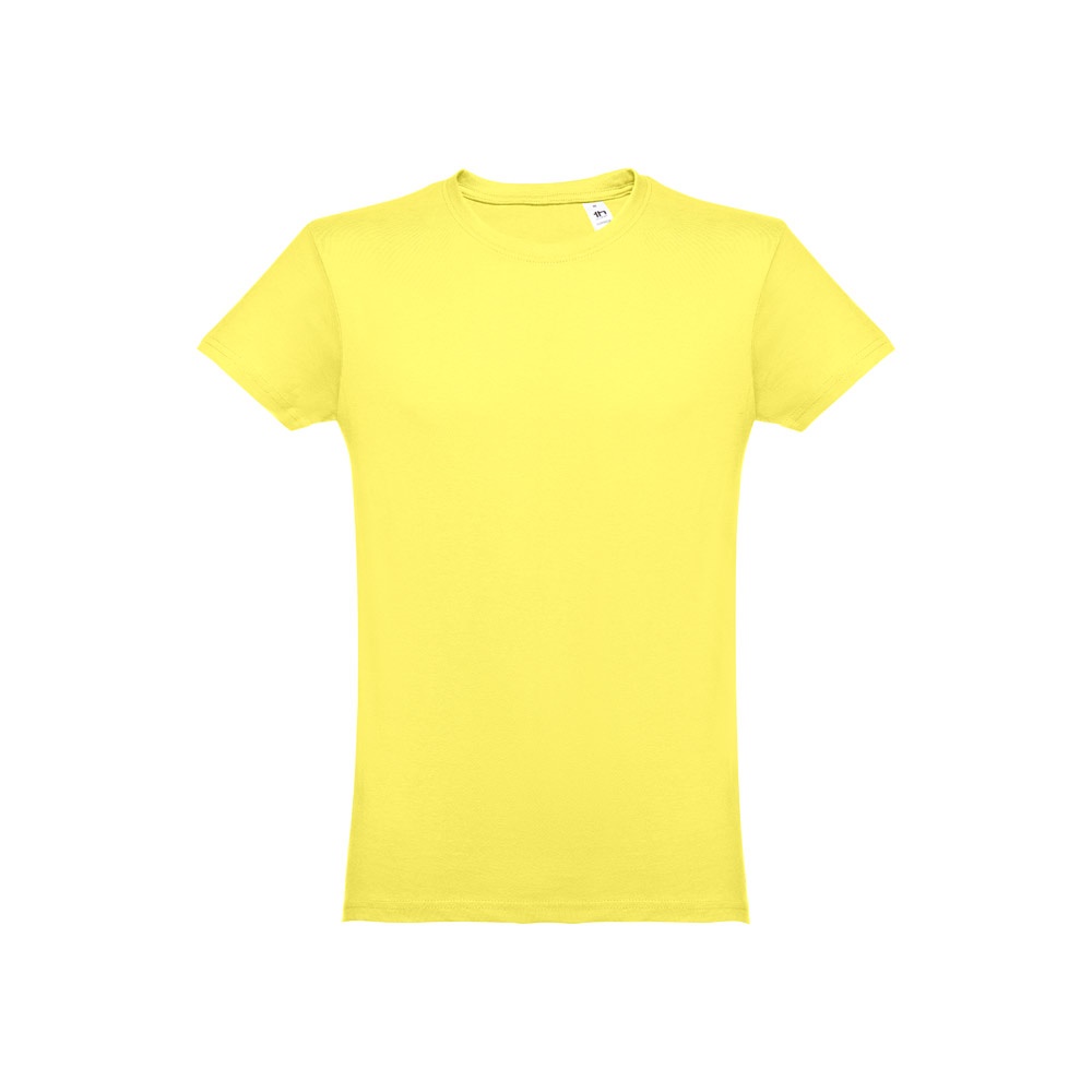 THC LUANDA. T-shirt męski z bawełny rurkowej P032114S limonkowy