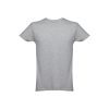 THC LUANDA. T-shirt męski z bawełny rurkowej P032114S jasnoy szary melanż