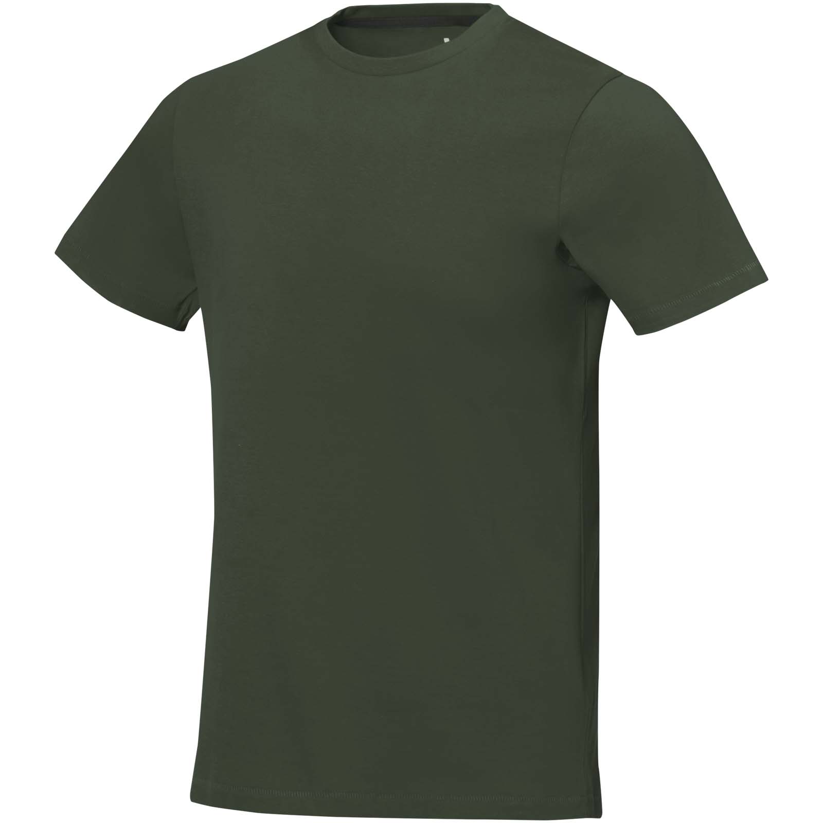 Męski t-shirt Nanaimo z krótkim rękawem 160 g/m² P069980C zieleń wojskowa Męski t-shirt Nanaimo z krótkim rękawem 160 g/m² P069980C zieleń wojskowa
