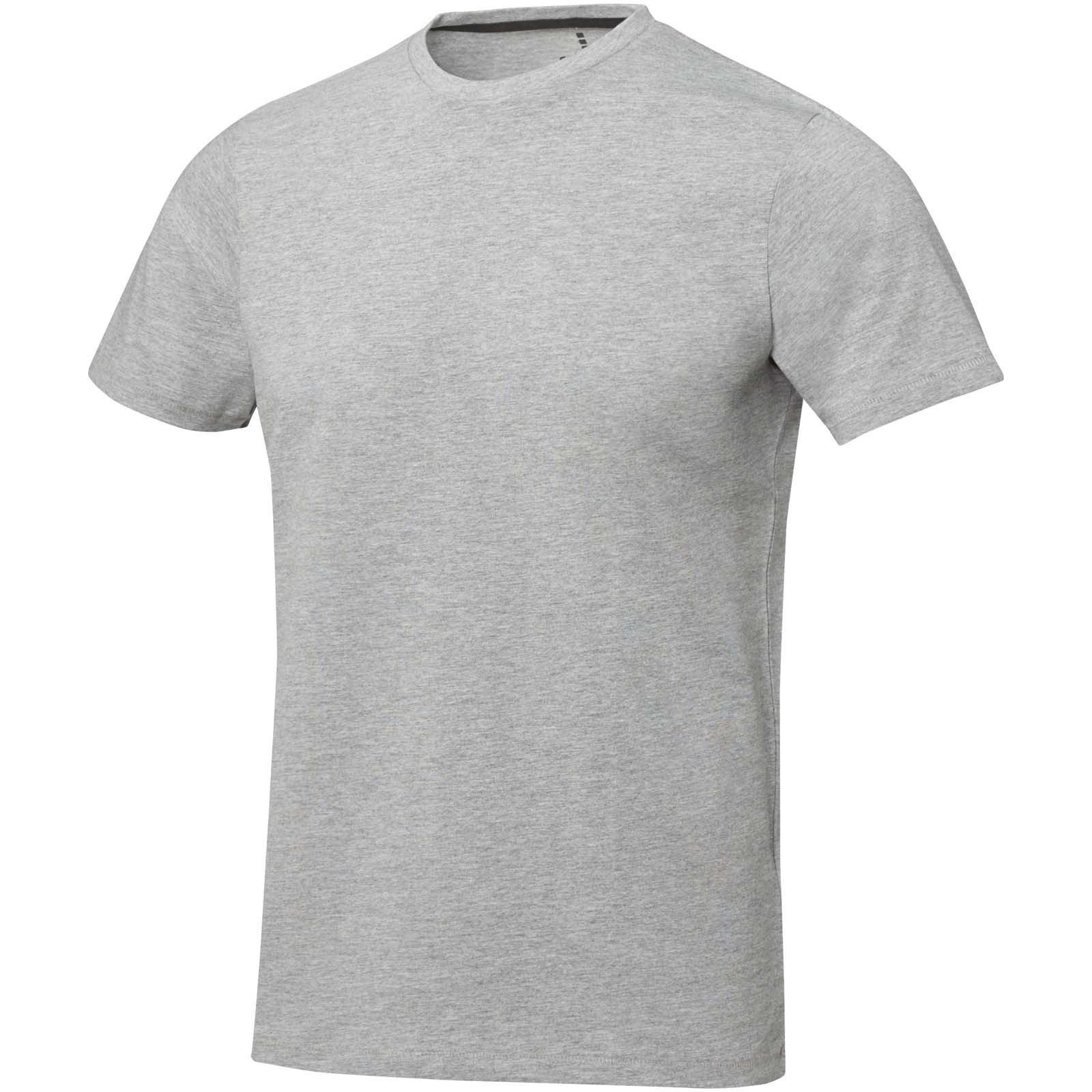 Męski t-shirt Nanaimo z krótkim rękawem 160 g/m² P069980C szary melanż Męski t-shirt Nanaimo z krótkim rękawem 160 g/m² P069980C szary melanż