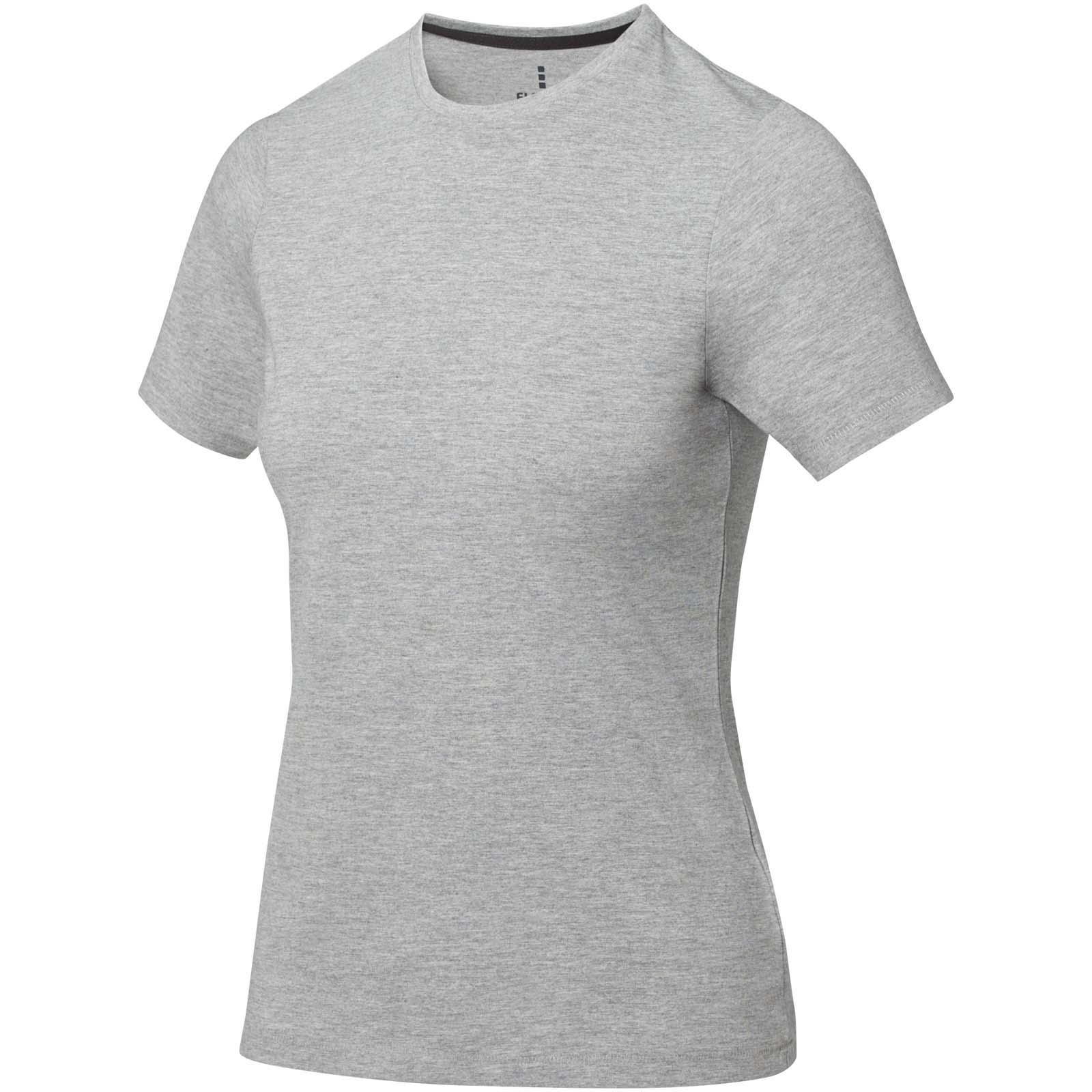 Damski t-shirt Nanaimo z krótkim rękawem P070126C szary melanż Damski t-shirt Nanaimo z krótkim rękawem P070126C szary melanż