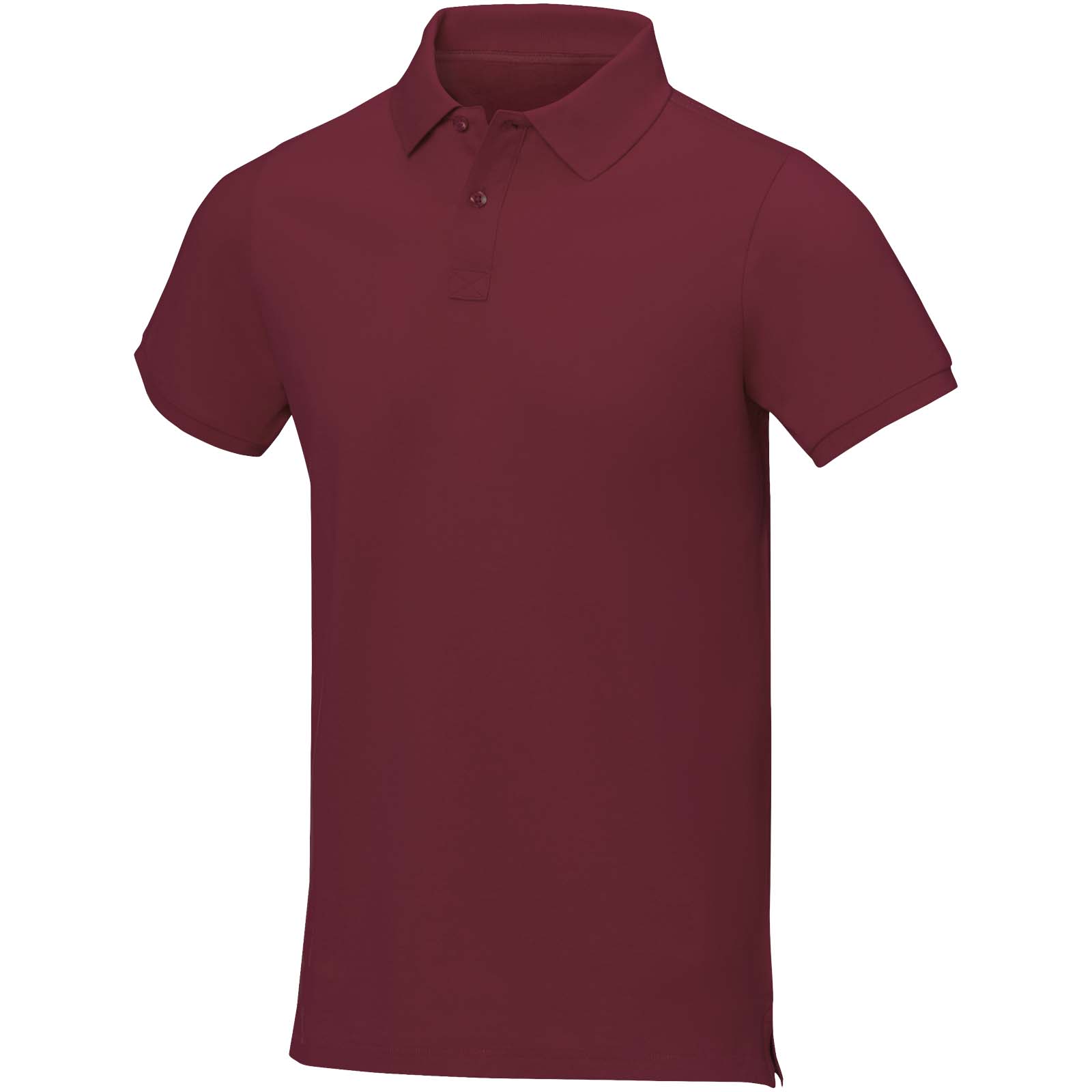 Męskie polo Calgary z krótkim rękawem 200 g/m² P070804C głęboki bordowy