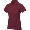 Damskie polo Calgary z krótkim rękawem 200 g/m² P070949C głęboki bordowy