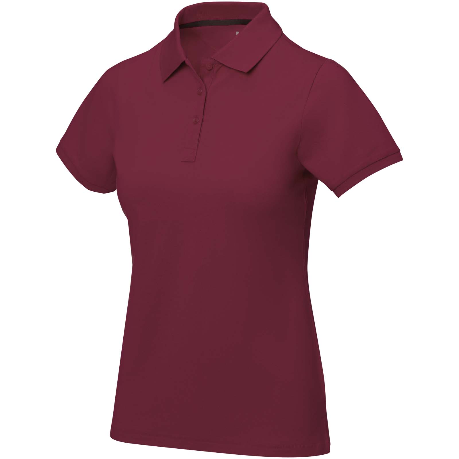 Damskie polo Calgary z krótkim rękawem 200 g/m² P070949C bordo