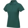 Damskie polo Calgary z krótkim rękawem P070949C leśny zielony
