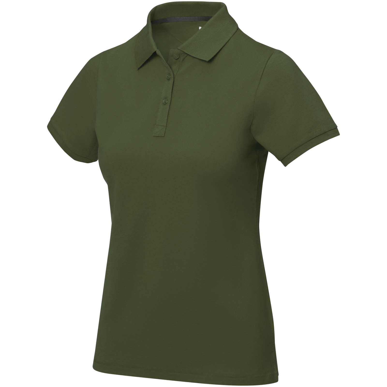 Damskie polo Calgary z krótkim rękawem 200 g/m² P070949C zieleń wojskowa