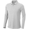 Męskie polo Calgary z długim rękawem 180 g/m² P071137C szary melanż