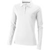 Damskie polo Calgary z długim rękawem 180 g/m² P071165C biały Damskie polo Calgary z długim rękawem 180 g/m² P071165C biały