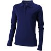 Damskie polo Calgary z długim rękawem 180 g/m² P071165C granatowy Damskie polo Calgary z długim rękawem 180 g/m² P071165C granatowy