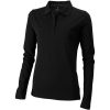 Damskie polo Calgary z długim rękawem 180 g/m² P071165C czarny Damskie polo Calgary z długim rękawem 180 g/m² P071165C czarny