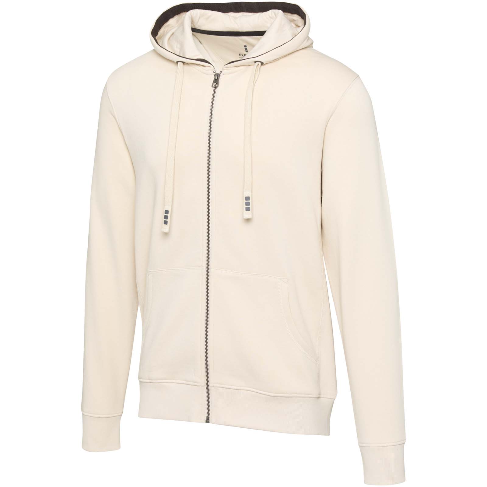 Unisex rozpinana bluza z kapturem Arora 300 g/m² P071587C sandstone
