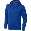 Unisex rozpinana bluza z kapturem Arora 300 g/m² P071587C niebieski