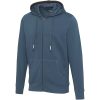 Unisex rozpinana bluza z kapturem Arora 300 g/m² P071587C hale blue