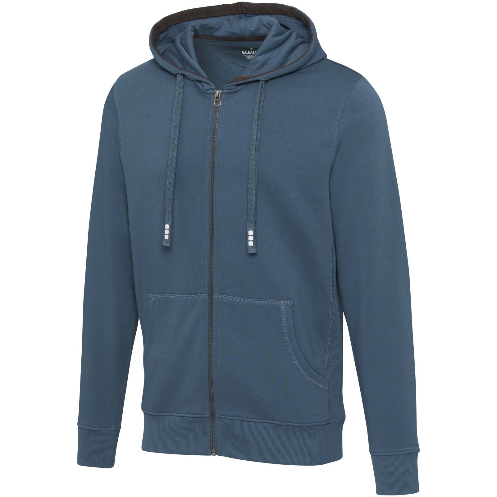 Unisex rozpinana bluza z kapturem Arora 300 g/m² P071587C hale blue
