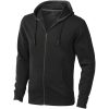 Unisex rozpinana bluza z kapturem Arora 300 g/m² P071587C czarny