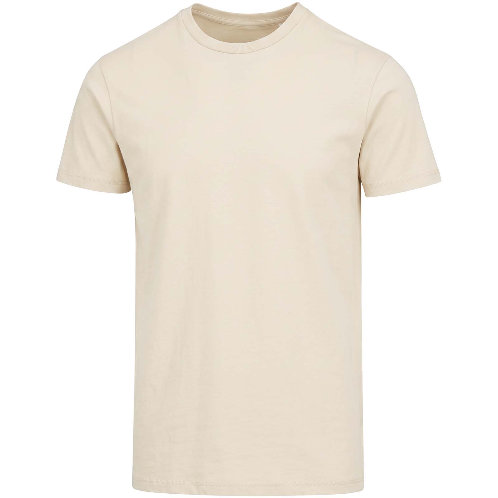 Balfour organiczna koszulka unisex o gramaturze 200 g/m² z krótkim rękawem i certyfikatem OCS P156711C piaskowiec