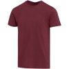 Balfour organiczna koszulka unisex o gramaturze 200 g/m² z krótkim rękawem i certyfikatem OCS P156711C głęboki bordowy
