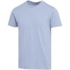Balfour organiczna koszulka unisex o gramaturze 200 g/m² z krótkim rękawem i certyfikatem OCS P156711C niebieski mgła