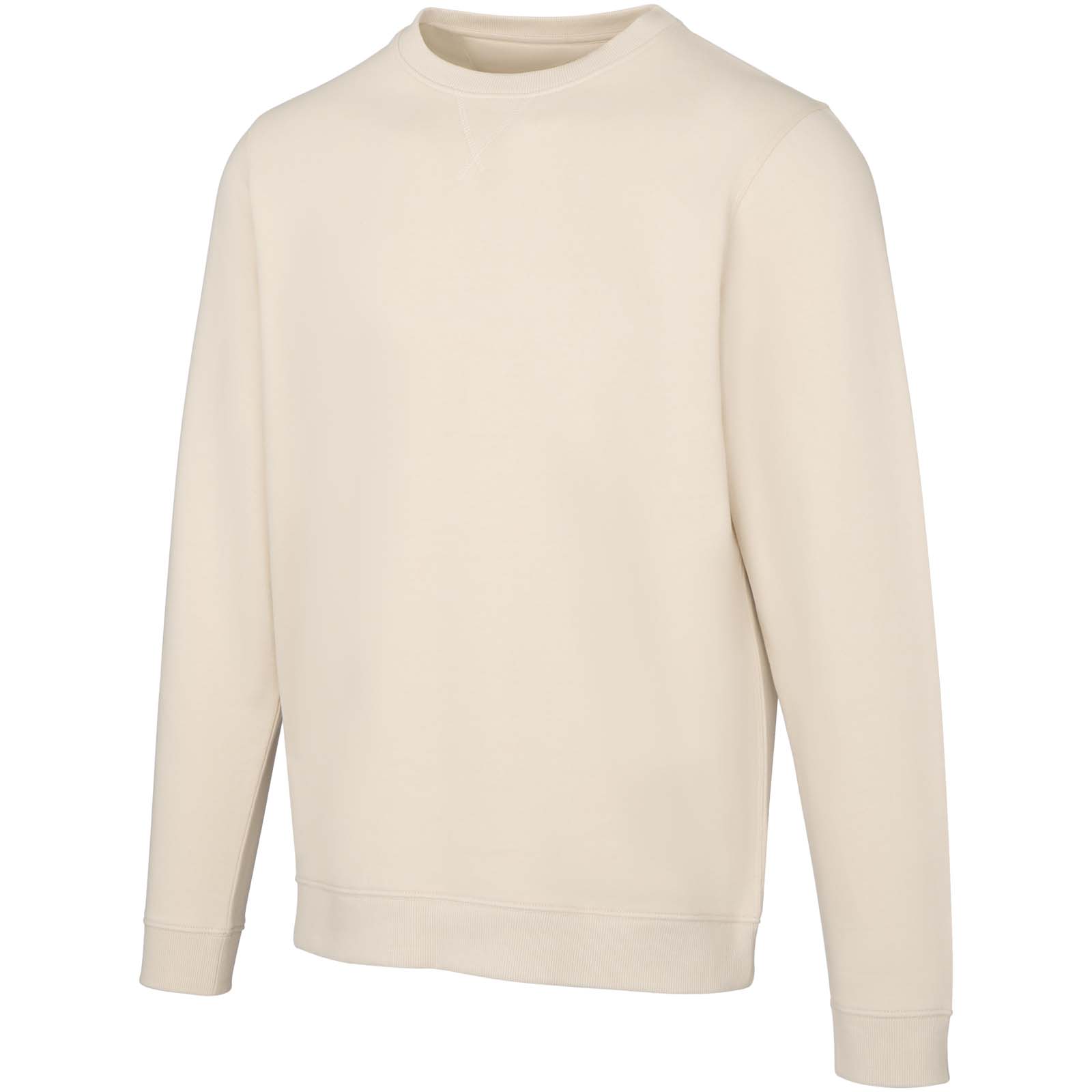 Jasper organiczna bluza unisex z recyklingu o gramaturze 280 g/m² z okrągłym dekoltem i certyfikatem OCS P156801C piaskowiec Jasper organiczna bluza unisex z recyklingu o gramaturze 280 g/m² z okrągłym dekoltem i certyfikatem OCS P156801C piaskowiec