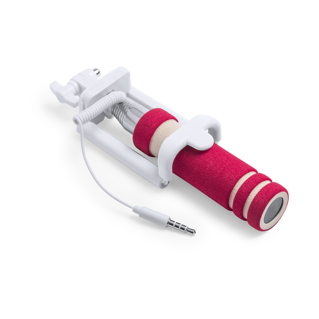 Kijek do selfie Paicom P162549T czerwony Kijek do selfie Paicom P162549T czerwony