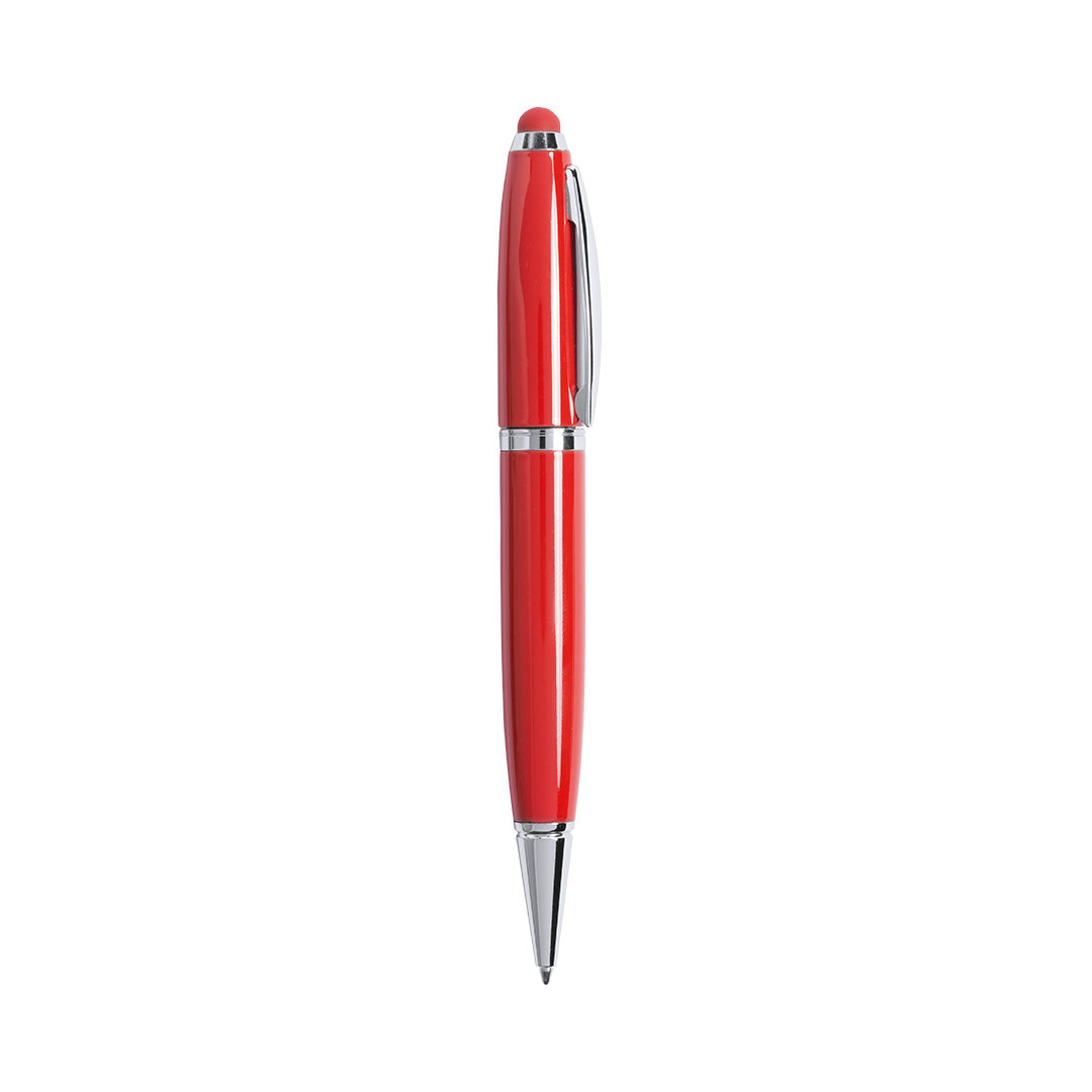 Długopis z rysikiem i pamięcią USB Sivart 16GB P164268T czerwony Długopis z rysikiem i pamięcią USB Sivart 16GB P164268T czerwony