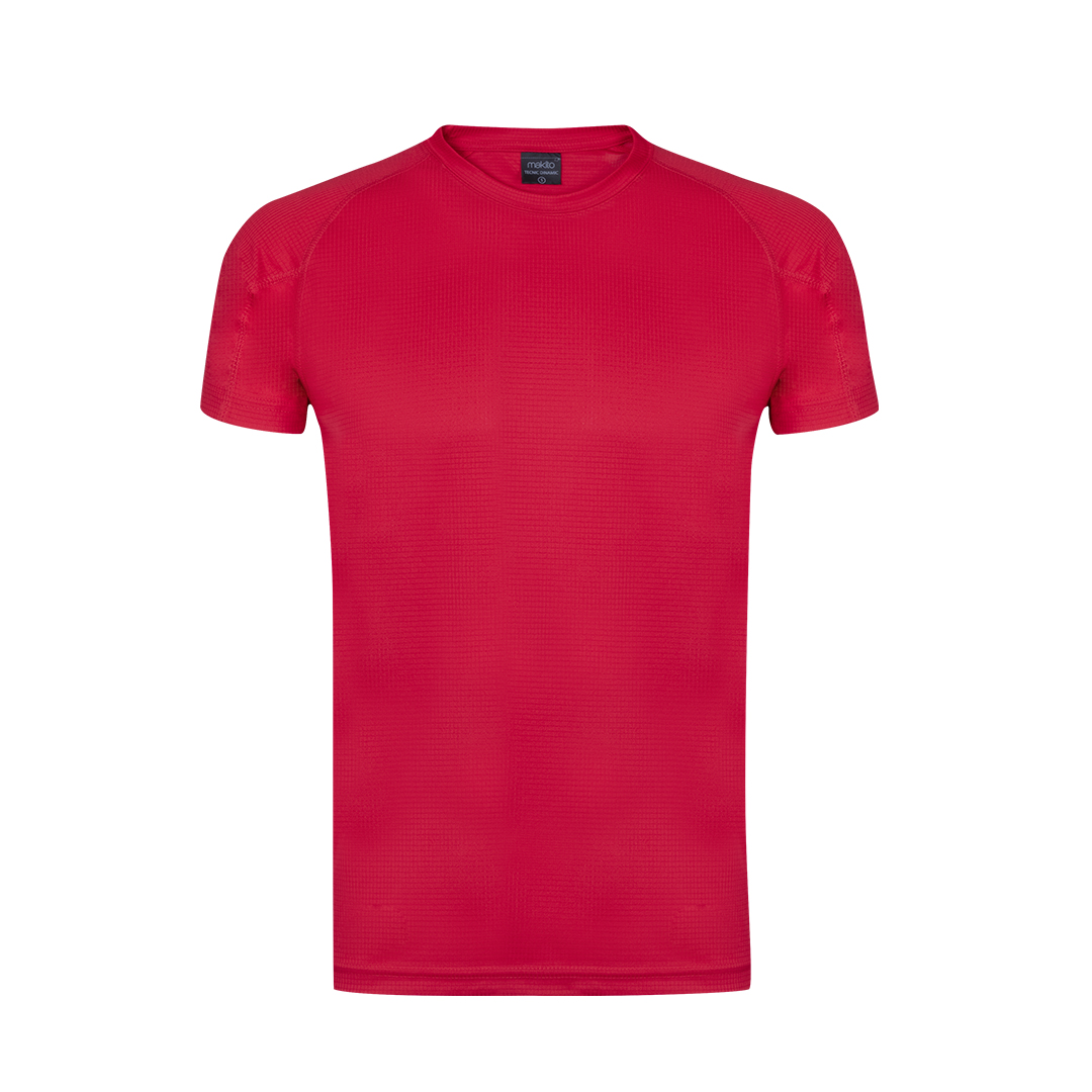 T-shirt dla dorosłych Dynamic P165265T czerwony