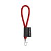 75090. SET Lanyard TUBE Short (Ø 7 mm) z karabińczykiem 9 mm P040921S czerwony 75090. SET Lanyard TUBE Short (Ø 7 mm) z karabińczykiem 9 mm P040921S czerwony