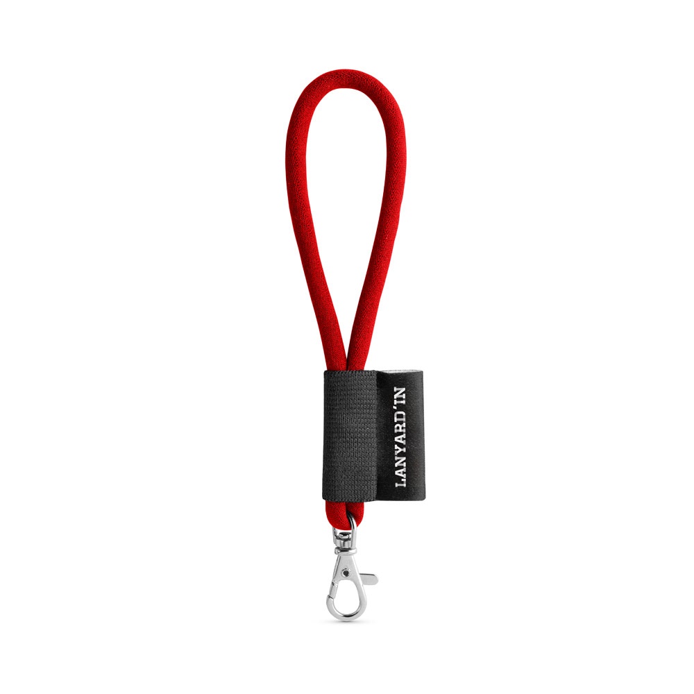 75090. SET Lanyard TUBE Short (Ø 7 mm) z karabińczykiem 9 mm P040921S czerwony 75090. SET Lanyard TUBE Short (Ø 7 mm) z karabińczykiem 9 mm P040921S czerwony