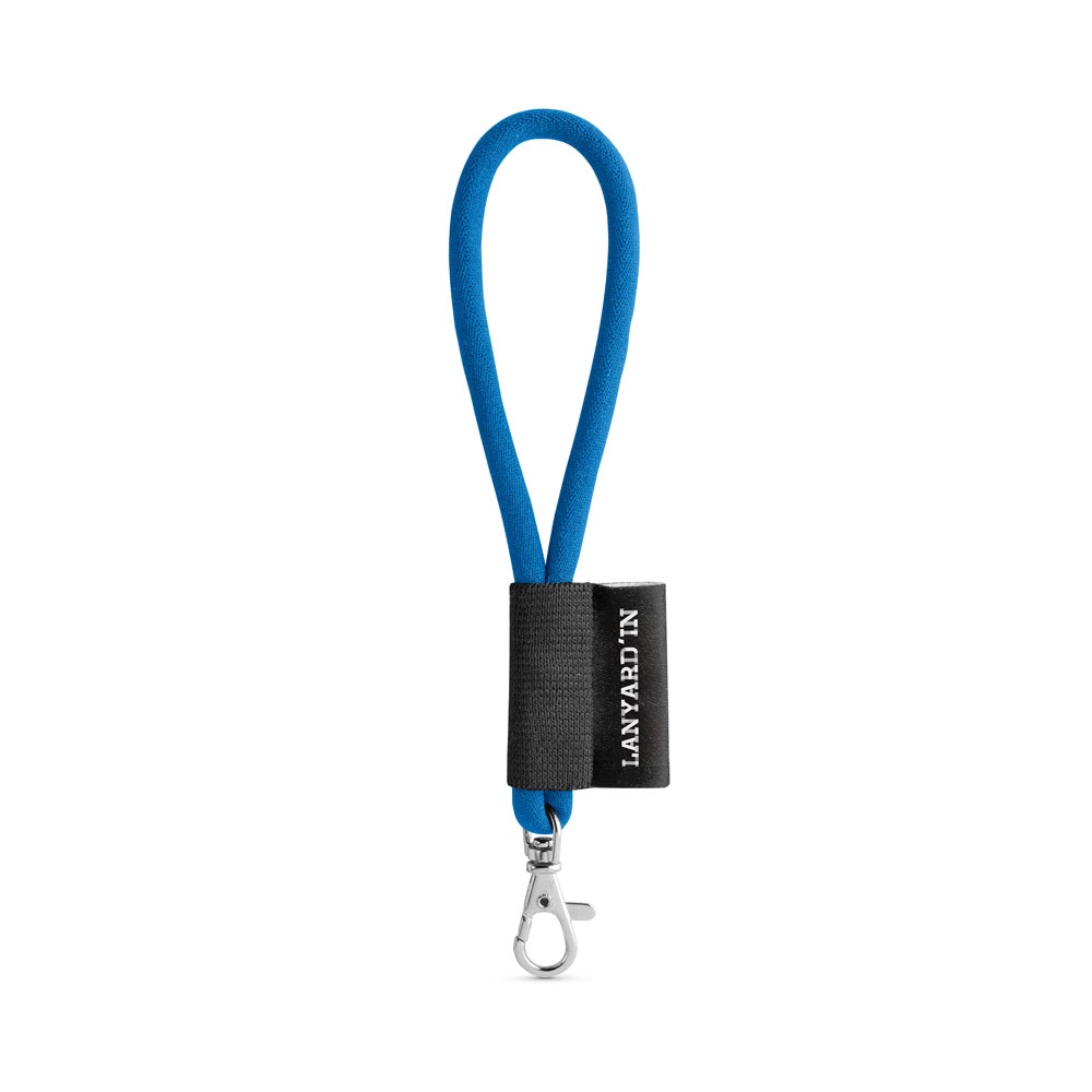 75090. SET Lanyard TUBE Short (Ø 7 mm) z karabińczykiem 9 mm P040921S granatowy 75090. SET Lanyard TUBE Short (Ø 7 mm) z karabińczykiem 9 mm P040921S granatowy