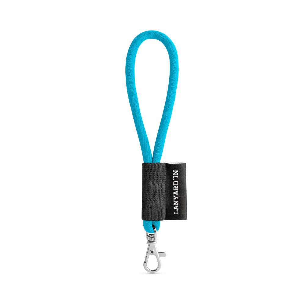75090. SET Lanyard TUBE Short (Ø 7 mm) z karabińczykiem 9 mm P040921S błękitny 75090. SET Lanyard TUBE Short (Ø 7 mm) z karabińczykiem 9 mm P040921S błękitny