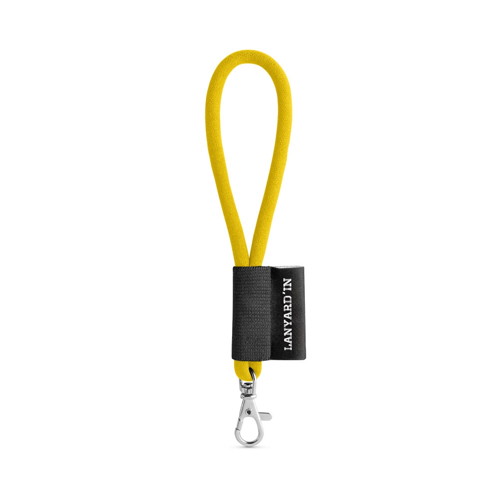 75090. SET Lanyard TUBE Short (Ø 7 mm) z karabińczykiem 9 mm P040921S żółty 75090. SET Lanyard TUBE Short (Ø 7 mm) z karabińczykiem 9 mm P040921S żółty