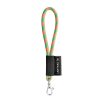 75090. SET Lanyard TUBE Short (Ø 7 mm) z karabińczykiem 9 mm P040921S fluorescencyjny zielony / pomarańczowy 75090. SET Lanyard TUBE Short (Ø 7 mm) z karabińczykiem 9 mm P040921S fluorescencyjny zielony / pomarańczowy