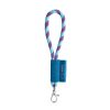 75090. SET Lanyard TUBE Short (Ø 7 mm) z karabińczykiem 9 mm P040921S purpurowy / błękitny 75090. SET Lanyard TUBE Short (Ø 7 mm) z karabińczykiem 9 mm P040921S purpurowy / błękitny