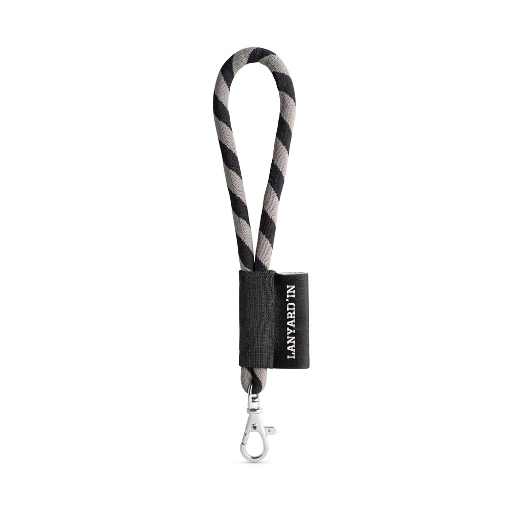 SET Lanyard TUBE Short (Ø 7 mm) z karabińczykiem 9 mm P054616S ST-75125-W