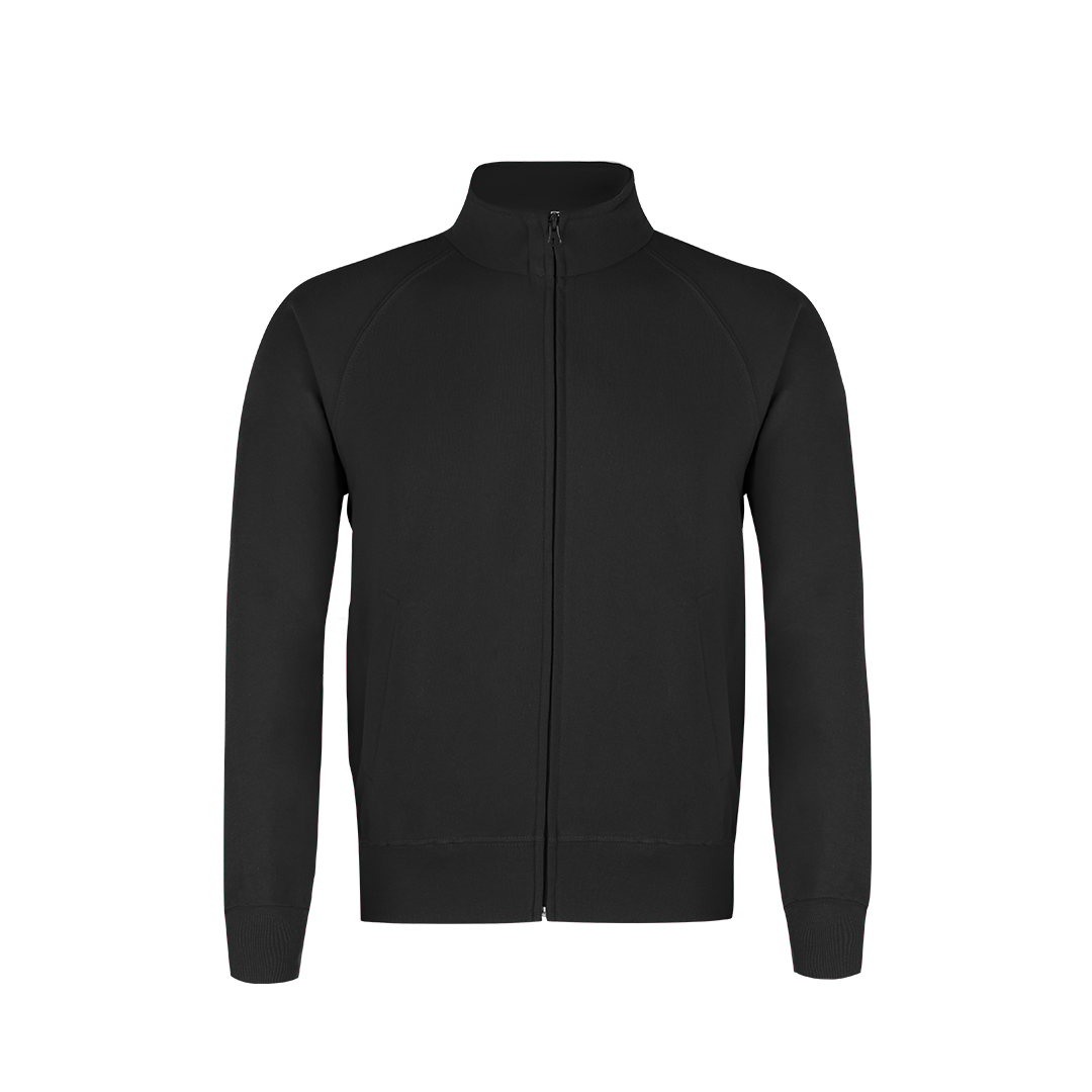 Bluza dla dorosłych Lekka rozpinana bluza P182509T czarny Bluza dla dorosłych Lekka rozpinana bluza P182509T czarny