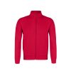 Bluza dla dorosłych Lekka rozpinana bluza P182509T czerwony Bluza dla dorosłych Lekka rozpinana bluza P182509T czerwony