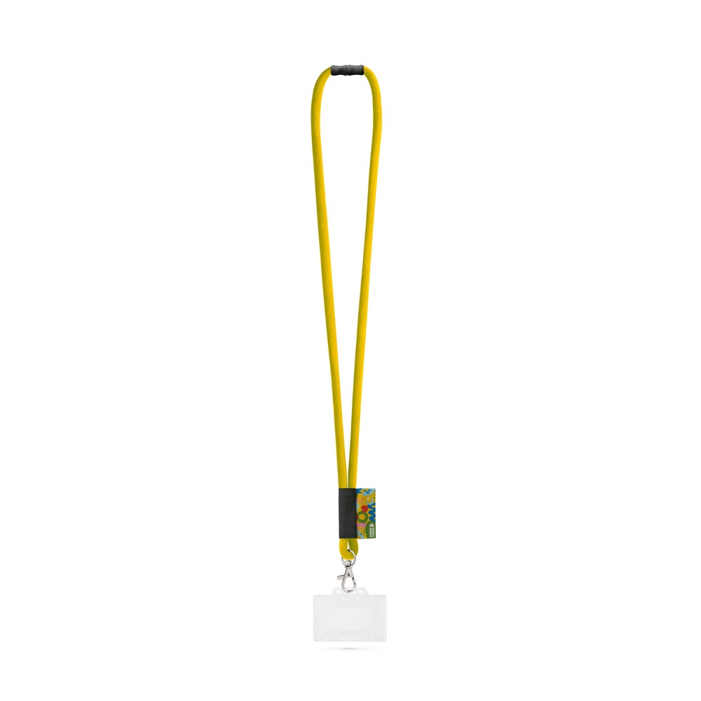 WATFORD. SET Lanyard TUBE Long (Ø 7 mm) z karabińczykiem 9 mm, zapięciem bezpieczeństwa Ø 7 mm i sztywnym uchwytem na identyfikator/kartę o wymiarach 91 x 68 mm P145190S żółty WATFORD. SET Lanyard TUBE Long (Ø 7 mm) z karabińczykiem 9 mm, zapięciem bezpieczeństwa Ø 7 mm i sztywnym uchwytem na identyfikator/kartę o wymiarach 91 x 68 mm P145190S żółty