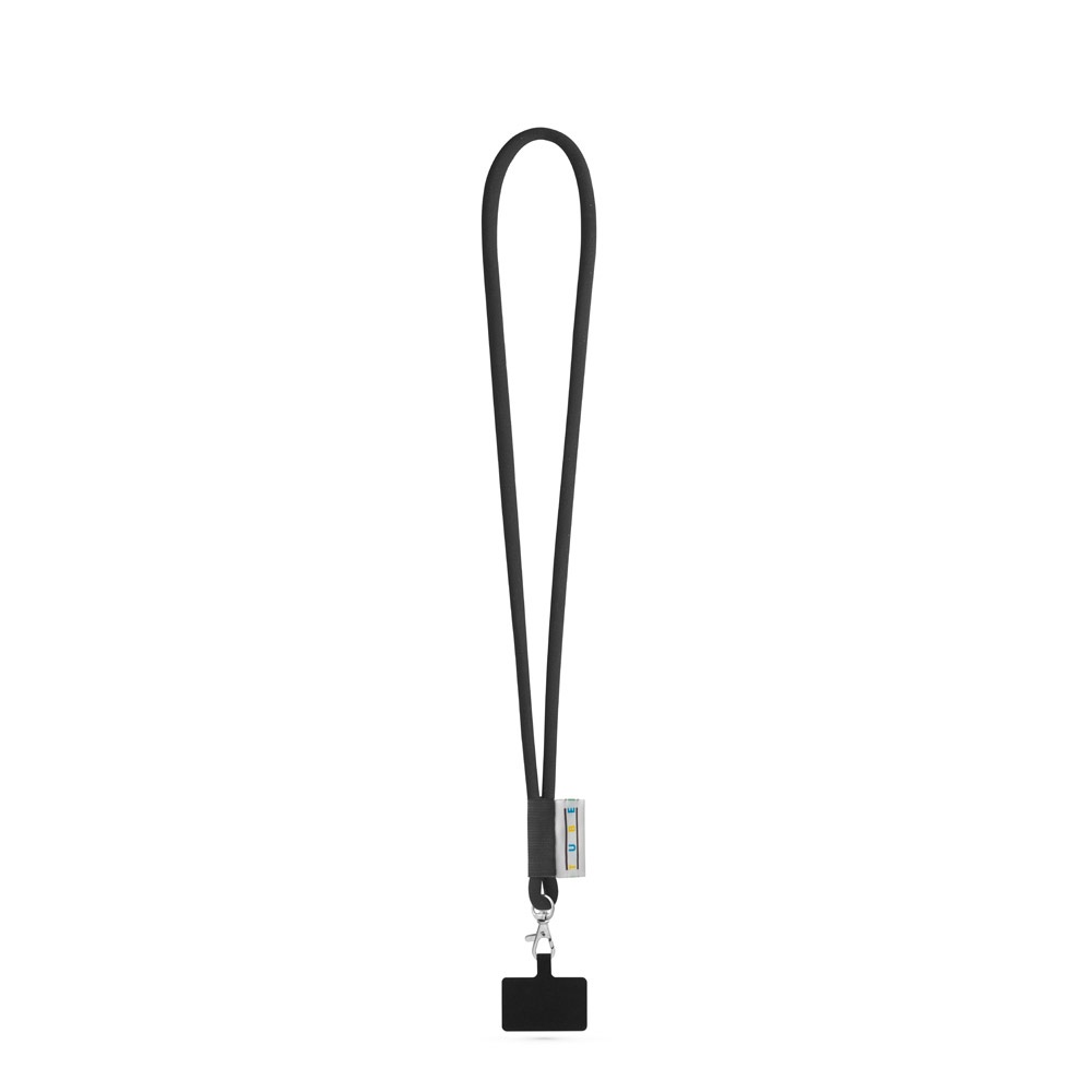 GOSPORT. SET Lanyard TUBE Long (Ø 7 mm) z karabińczykiem spustowym 9 mm i uchwytem na telefon komórkowy P145210S czarny GOSPORT. SET Lanyard TUBE Long (Ø 7 mm) z karabińczykiem spustowym 9 mm i uchwytem na telefon komórkowy P145210S czarny