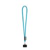 GOSPORT. SET Lanyard TUBE Long (Ø 7 mm) z karabińczykiem spustowym 9 mm i uchwytem na telefon komórkowy P145210S błękitny GOSPORT. SET Lanyard TUBE Long (Ø 7 mm) z karabińczykiem spustowym 9 mm i uchwytem na telefon komórkowy P145210S błękitny